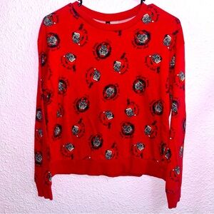 H&M Women’s Small Pug Christmas Sweater